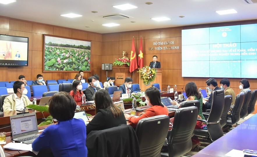 Kế toán, kiểm toán và tài chính doanh nghiệp trong nền kinh tế số Kế toán, kiểm toán và tài chính doanh nghiệp trong nền kinh tế số